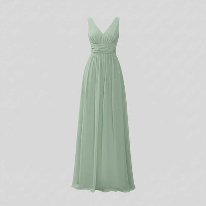 Elegant V-Neck Maxi Dress | Women's Summer Formal Dress