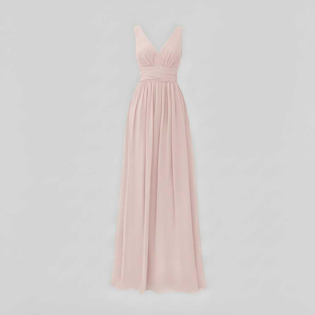Elegant V-Neck Maxi Dress | Women's Summer Formal Dress