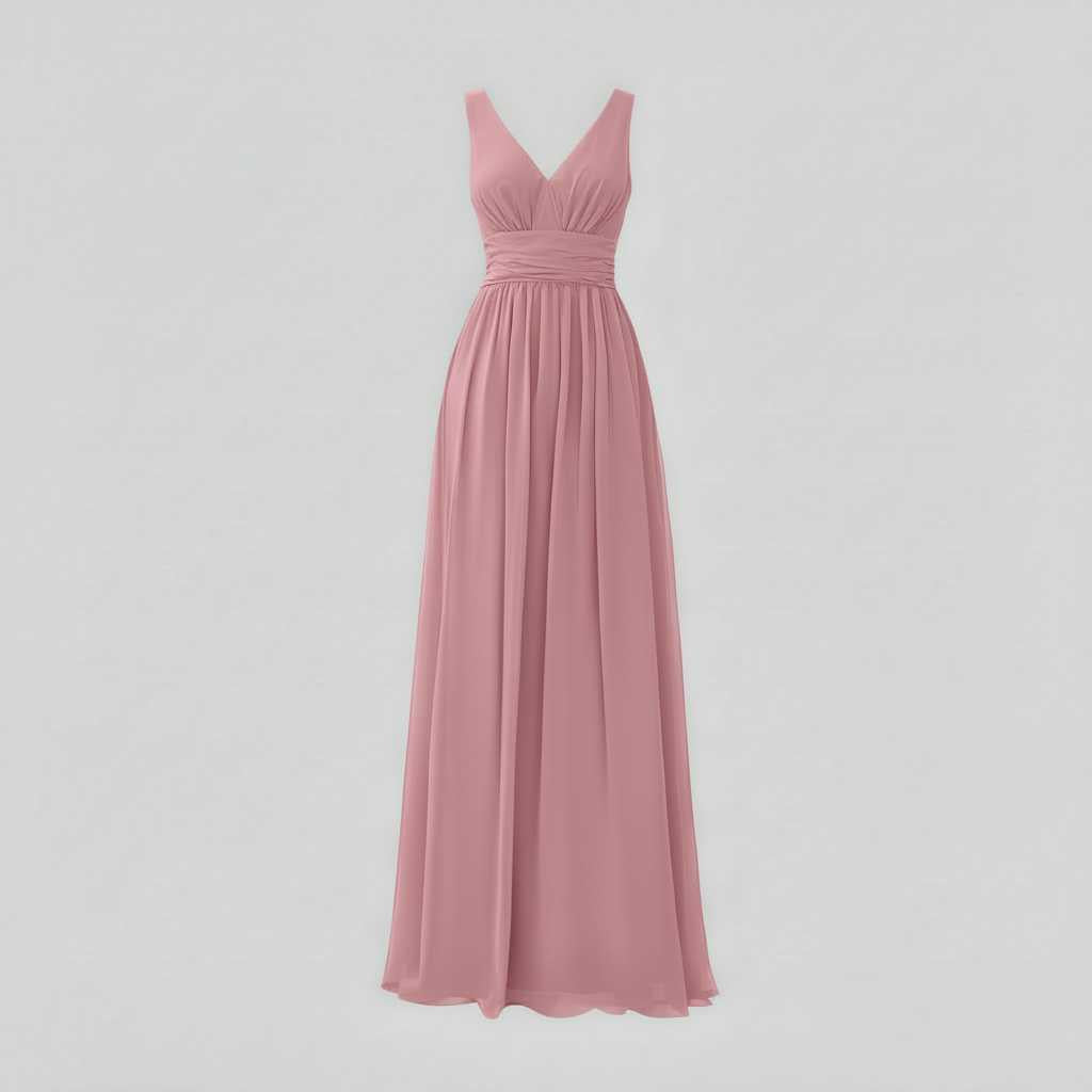 Elegant V-Neck Maxi Dress | Women's Summer Formal Dress