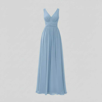Elegant V-Neck Maxi Dress | Women's Summer Formal Dress