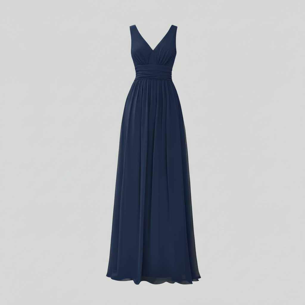 Elegant V-Neck Maxi Dress | Women's Summer Formal Dress