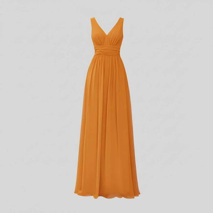 Elegant V-Neck Maxi Dress | Women's Summer Formal Dress
