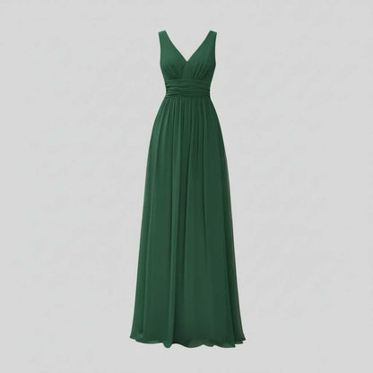Elegant V-Neck Maxi Dress | Women's Summer Formal Dress
