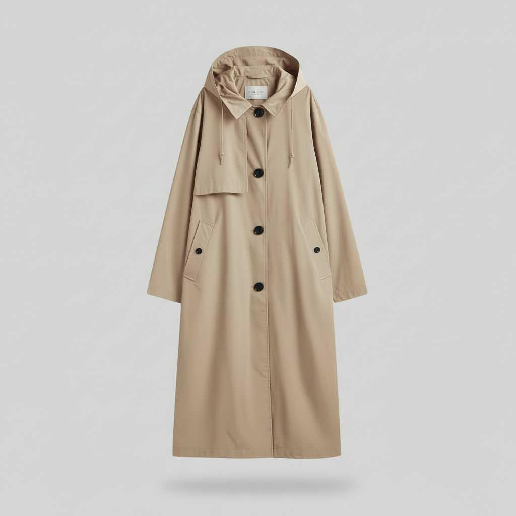 Women's Long Trench Coat | Stylish Winter Outerwear