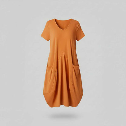 Loose Fitting Summer Midi Dress | Women's Dress
