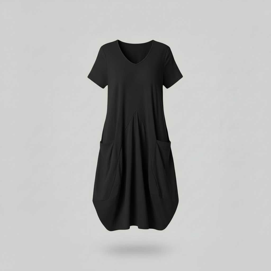 Loose Fitting Summer Midi Dress | Women's Dress