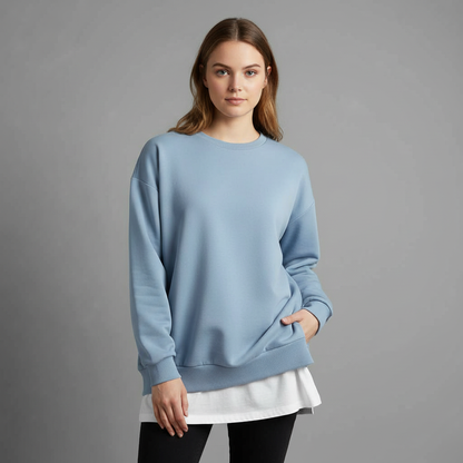 Women's Oversized Sweatshirt | Cozy Long Sleeve Hoodie