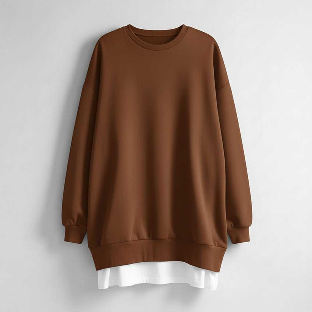 Women's Oversized Sweatshirt | Cozy Long Sleeve Hoodie