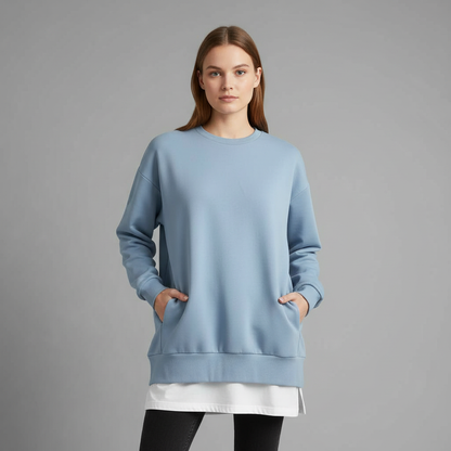 Women's Oversized Sweatshirt | Cozy Long Sleeve Hoodie