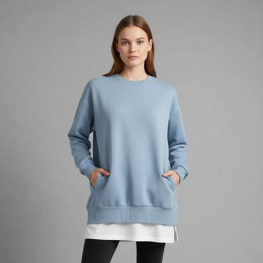 Women's Oversized Sweatshirt | Cozy Long Sleeve Hoodie