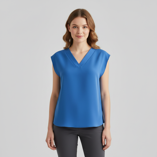 V-Neck Summer Blouse | Women's Blouse for Stylish Comfort