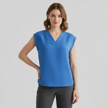 V-Neck Summer Blouse | Women's Blouse for Stylish Comfort