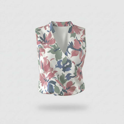 V-Neck Summer Top | Women's Top for Casual Wear