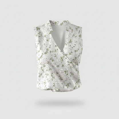 V-Neck Summer Top | Women's Top for Casual Wear